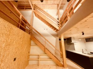 吹抜け　解放的LDK